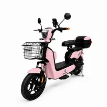 Moto Elétrica Autopropelido Midi Pro MDP-500BX | 500W 48V/12AH – Rosa Bebe (Acompanha Capacete)