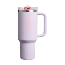 Copo Térmico Stanley The Flip Straw Quencher Protour Tumbler 10-12485-1145 - 887ML - com Bico - Orchid Glimmer