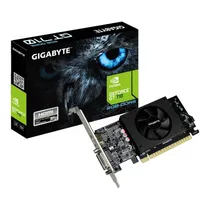 Placa de Vídeo Gigabyte Geforce GT710, 2GB DDR3, 64BITS, 1X DVI 1X HDMI 1X VGA, GV-N710D3-2GL