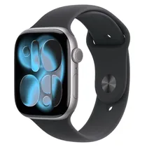 Apple Watch Series 11 MFC94LW/A 46MM (GPS+Cellular) - Space Gray Aluminum/Black Sport Band