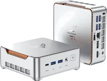 Mini PC Kamrui Hyper H2 i9-14900HX 5.8GHZ/ 32GBD4/ 1TBSSD/ 6USB/ HDMI/ DP/ BT/ Wifi/ Silver
