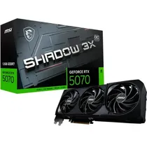 Placa de Video 12GB Exp. GF-RTX5070 MSI Shadow 3X Oc 912-V532-242