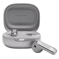 Fone de Ouvido JBL Live Flex Bluetooth - Prata