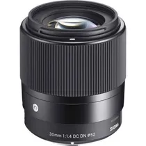 Sigma Lente 30MM F1.4 DC DN Contemporary p/Sony