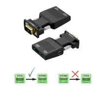 Adap Conversor VGA HDMI c/Audio VGA(M)Imput HDMI(H)Output