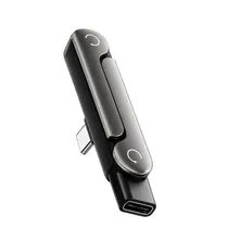 Soporte de Celular Mtek MPA-416C Mini 240W/USB-C - Negro/Gris