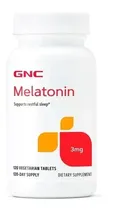 Melatonina 3MG (120 Tabs) - GNC