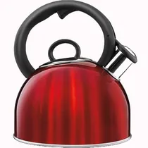 Chaleira Cuisinart Aura 2 Inox 2L - Vermelha Metálica CTK-S17MR