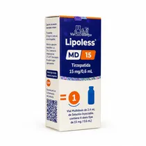 Lipoless 15MG MD 1 Ampola Tirzepatida