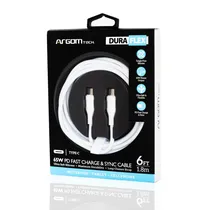 Argom Cable ARG-CB-0070WT A00634 USB-C/Typo-C 1.8M/65W Blanco