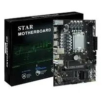 Placa Mãe Intel (1700) Star H610 DDR4 Giga/Nvme