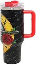 Copo Térmico Weedoo Guns N' Roses (1.2L) Black/Red