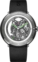 Relogio Masculino Ciga Design V011-TCGR-6B Skeleton Automatic Watch Vector Carbon Fiber Ca