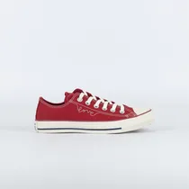 Calzado Converse Chucks In Love Bajo Rojo Beige