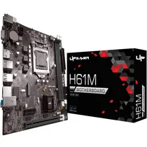 Placa Mãe Up Gamer H61MDR3, Intel LGA 1155, M-ATX, DDR3, M.2 Nvme, UP-H61M