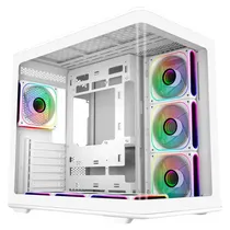 Gabinete Cooler Master Elite 600 White Argb E600-WGNN-S02