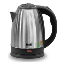 Jarra Electrica BAK BAK-220-Inox 1.8LTRS. 220V Negro/Silver
