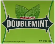 Wrigley Chicle Doublemint - 15UN Verde