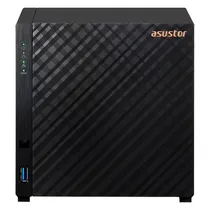 Servidor Nas Asustor AS1204T Realtek RTD1619B 4 Baias - Preto