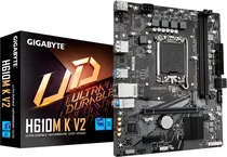 Placa Mãe Gigabyte 1700 H610M K V2 HDMI/ DP/ USB3.2/ M.2/ DDR5/ Matx