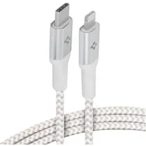 Cabo Spigen USB-C Lightning PB2101 White 1.2M ACA04193