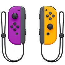 Controle Nintendo Switch Joy-com L/R Hac-A-Jaqaa Purple/Orange