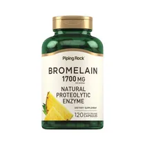 Vitamina Piping Rock Bromelain 1700MG 120 Cápsulas