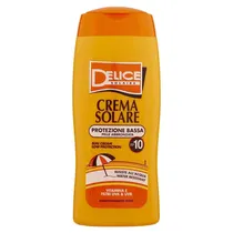 Protetor Solar Delice Solaire Crema Solare Protezione Bassa Pelle Abronzata - FP10 - 250ML