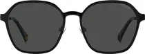 Óculos de Grau com Clip Solar Polaroid PLD 6183/CS V81 M9 - Unissex