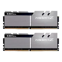 Mem DDR4 16GB 3200 G.Skill Trident Z (8X2) XMP 2.0 F4-3200C16D-16G TZSK BLK/Cinza