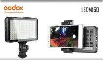 LED Godox LEDM150 + Soporte para Celular - Bateria 3000MAH