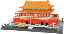 Blocos de Construção Tiananmen Tower Wange - 5218 (820 Peças)