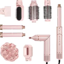 Modelador de Cabelo Enzo 9 Em 1 EN-755P 220/240V 50/60HZ 1500W - Pink