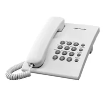 Telefone Fixo Panasonic KX-TS500 - Branco
