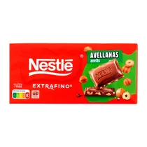Barra Chocolate Nestle Extrafino Sem Glúten Ao Leite e Avelã 123G