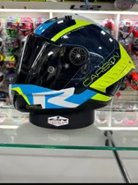 LS2 Casco FF-805 Thunder C Carbon RACING1 Blue Yellow