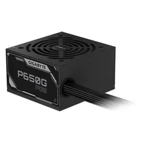 Fonte Gigabyte 650G PG5 ATX 650W 80PLUS Gold PFC Ativo Bivolt - Preto