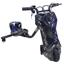 Triciclo Eletrico HYE-TR02 8.5" BK WH Lightning