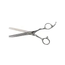 Tesoura de Fio LM Titanium 6" Silver