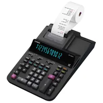 Calculadora com Impressora Casio DR-120RII-BK-e-DC(CN) - Preto