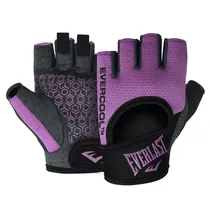 Everlast Guantes de Pesas Heather EVWG4F005 (T) s Lila/Negro