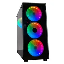 Satellite Gabinete Gamer 1430K 4 Fan