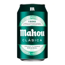 Beb Cerveja Espanha Mahou 5 Estrellas 330ML Lata 122016*