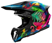 Capacete para Moto Airoh Twist 3.0 Amazonia - Tamanho XXL (63-64) - Azul/Preto