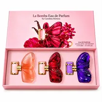 Kit La Bomba Carolina Herrera Rosa Fem 4 Peças
