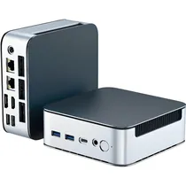 Mini PC Getorli AMD Ryzen 3 5300U 16 GB DDR4 512 GB SSD - Prata