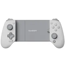 Controle para Smartphone Gamesir G8+ Galileo Mfi com USB-C - Branco/Cinza