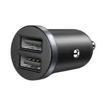 Mcdodo Cargador Vehicular CC-6601 12W Dual USB-A Black