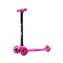 Patinete Infantil Scooter 4LIFE Pink Colorido