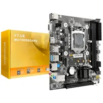 Placa Mãe 1150 Star H81 2XDDR3, 1XM.2 Nvme, 1XVGA D-Sub, 1XHDMI, 2XUSB-A 3.0, 4XUSB-A 2.0, 1XRJ45 Gigabit, 1XAUDIO, M-ATX